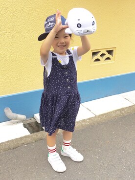 nyammy＊さん（キッズ・110cm）の夏コーディネート