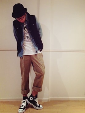 max222さん（メンズ・167cm）の秋コーディネート