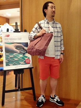 阿久津さん（メンズ・172cm）の春コーディネート