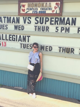 「aliceMcCALL（アリスマッコール）のアイテム」を使った、labonjourさん（レディース・156cm）の春コーディネート