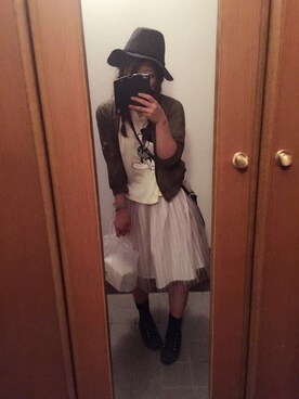 「ANOTHER BRANCH（アナザーブランチ）のアイテム（ブルゾン）」を使った、ach.さん（レディース・155cm）の夏コーディネート