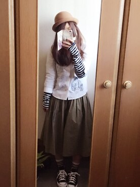 ach.さん(レディース・155cm)の春コーディネート