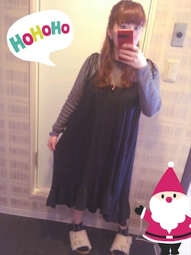 こうしさん（レディース・154cm）の冬コーディネート