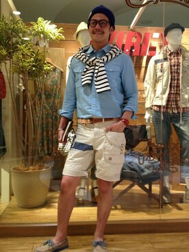 Junichiさん（メンズ・179cm）の春コーディネート