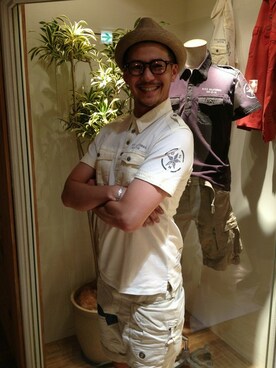 Junichiさん(メンズ・179cm)の夏コーディネート