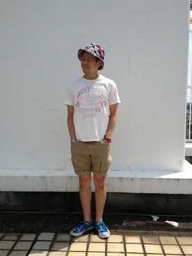 Junichiさん（メンズ・179cm）の夏コーディネート