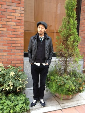 Junichiさん（メンズ・179cm）の秋コーディネート