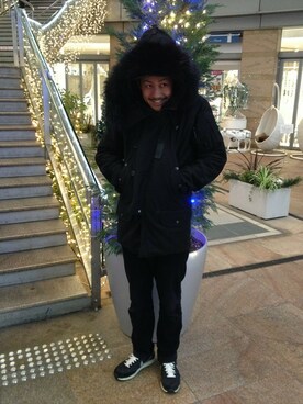 Junichiさん（メンズ・179cm）の冬コーディネート