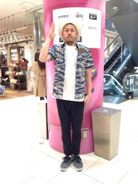 「あべのハルカス」｜Junichiさん（メンズ・179cm）の春コーディネート