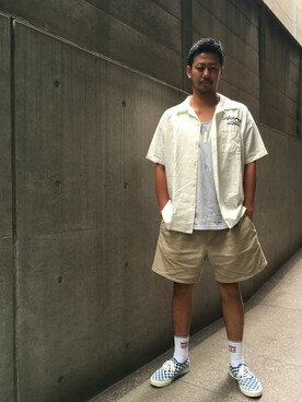 Junichiさん（メンズ・180cm）の夏コーディネート