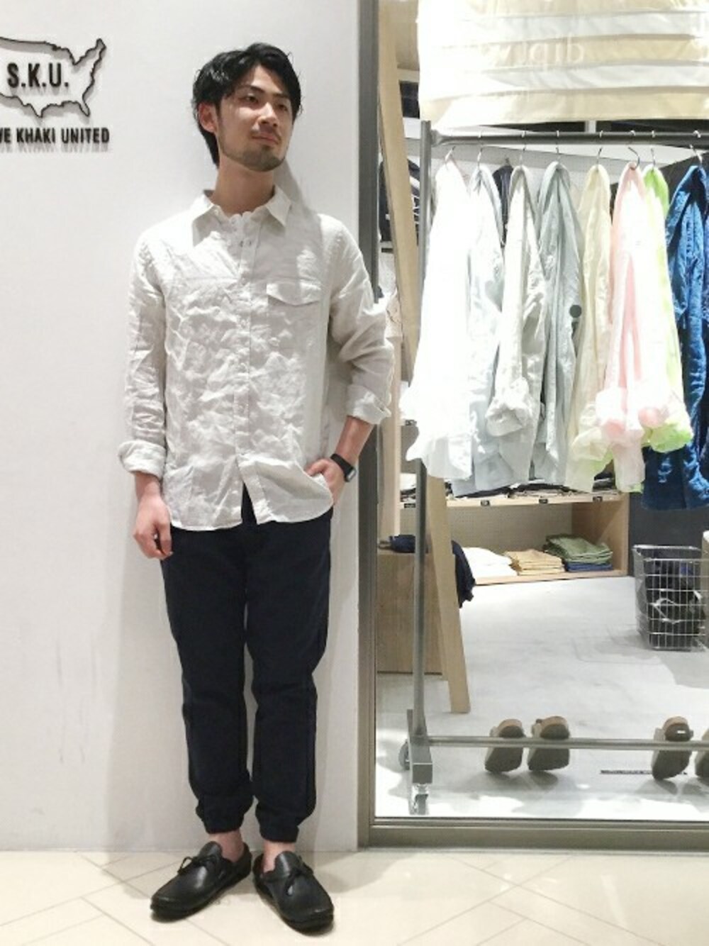 OWAKI（SAVE KHAKI UNITED 名古屋）｜SAVE KHAKI UNITEDのシャツ/ブラウスを使ったコーディネート - WEAR