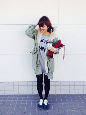 &aoさん（レディース・164cm）の冬コーディネート