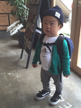 &aoさん(キッズ・80cm)の春コーディネート