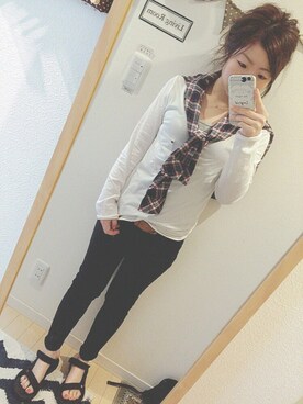 ✧✦✴︎®ℛ﻿ℹ︎sa✴︎✦✧さん（レディース・154cm）の春コーディネート