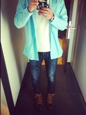 Lee Hyo Binさん(メンズ・170cm)の夏コーディネート