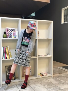 がま子さん（レディース・154cm）の春コーディネート