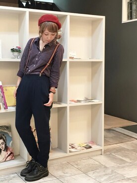 がま子さん（レディース・154cm）の夏コーディネート