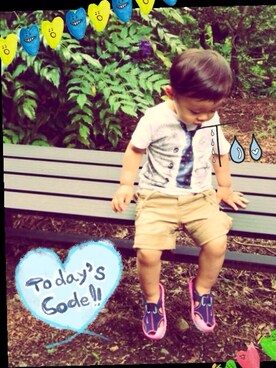 shunaさん(キッズ・90cm)の夏コーディネート