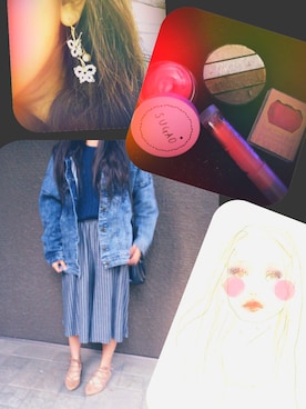「one way（ワンウェイ）のアイテム（シューズ）」を使った、琉璃葉さん（レディース・152cm）の春コーディネート