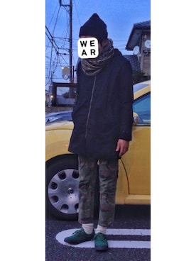 HFさん（メンズ・177cm）の秋コーディネート