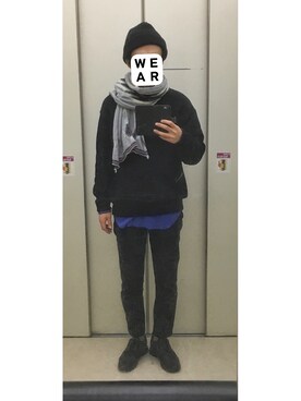 HFさん（メンズ・177cm）の冬コーディネート