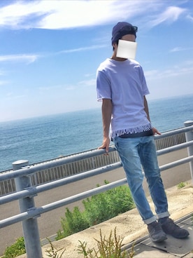 HFさん（メンズ・177cm）の春コーディネート