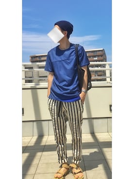 HFさん（メンズ・177cm）の夏コーディネート