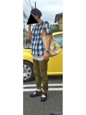HFさん(メンズ・177cm)の夏コーディネート