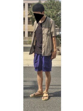 「COLONY 2139（コロニートゥーワンスリーナイン）のアイテム（ハンチング/ベレー帽）」を使った、HFさん（メンズ・177cm）の秋コーディネート