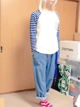 「LuncH（ランチ）のアイテム」を使った、しんさん（メンズ・173cm）の秋コーディネート