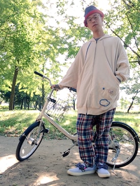 「無印良品（ムジルシリョウヒン）のアイテム（その他）」を使った、しんさん（メンズ・173cm）の秋コーディネート