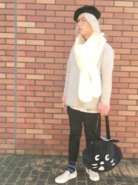 「LuncH（ランチ）のアイテム」を使った、しんさん（メンズ・173cm）の秋コーディネート