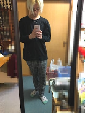 「LuncH（ランチ）のアイテム」を使った、しんさん（メンズ・173cm）の秋コーディネート