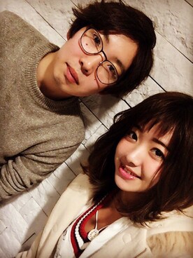 「撮影の撮影の写真✨（その他、その他）」を使った、クロメさん（メンズ・165cm）の冬コーディネート
