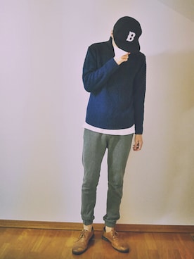 Fさん（メンズ・174cm）の秋コーディネート