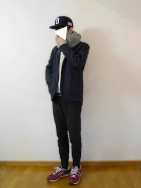 Fさん（メンズ・174cm）の冬コーディネート