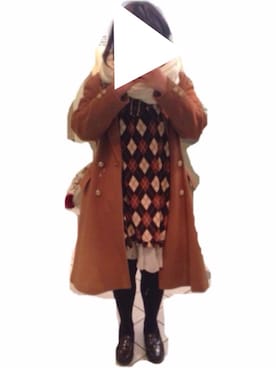 「axes femme（アクシーズファム）のアイテム（腕時計）」を使った、ろぼさん（レディース・158cm）の冬コーディネート