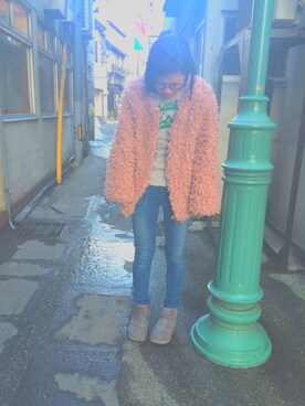 「mcmc」｜☺︎さん（レディース・167cm）の冬コーディネート
