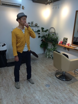 hair la setta瀬田 勇一さんのコーディネート