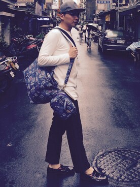 JeffCさん（メンズ・179cm）の冬コーディネート