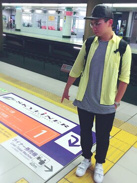 JeffCさん（メンズ・180cm）の夏コーディネート