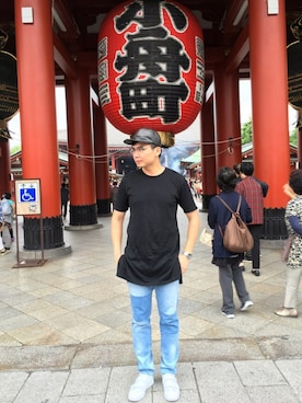 JeffCさん（メンズ・180cm）の夏コーディネート