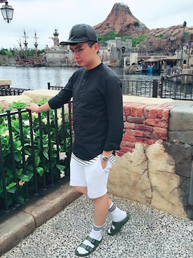 JeffCさん（メンズ・180cm）の夏コーディネート