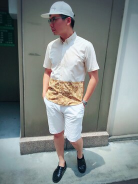 JeffCさん（メンズ・180cm）の夏コーディネート