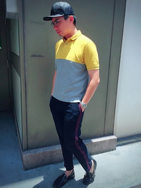 JeffCさん（メンズ・180cm）の夏コーディネート