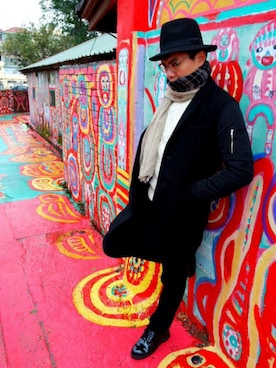 JeffCさん（メンズ・180cm）の冬コーディネート