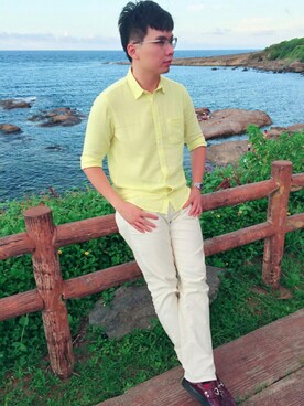 JeffCさん（メンズ・180cm）の夏コーディネート