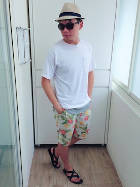JeffCさん(メンズ・180cm)の夏コーディネート