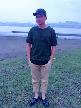 JeffCさん（メンズ・180cm）の秋コーディネート