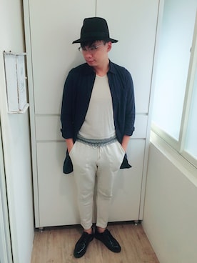 JeffCさん（メンズ・180cm）の冬コーディネート